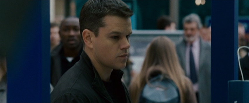 That same shot is in the film, color corrected