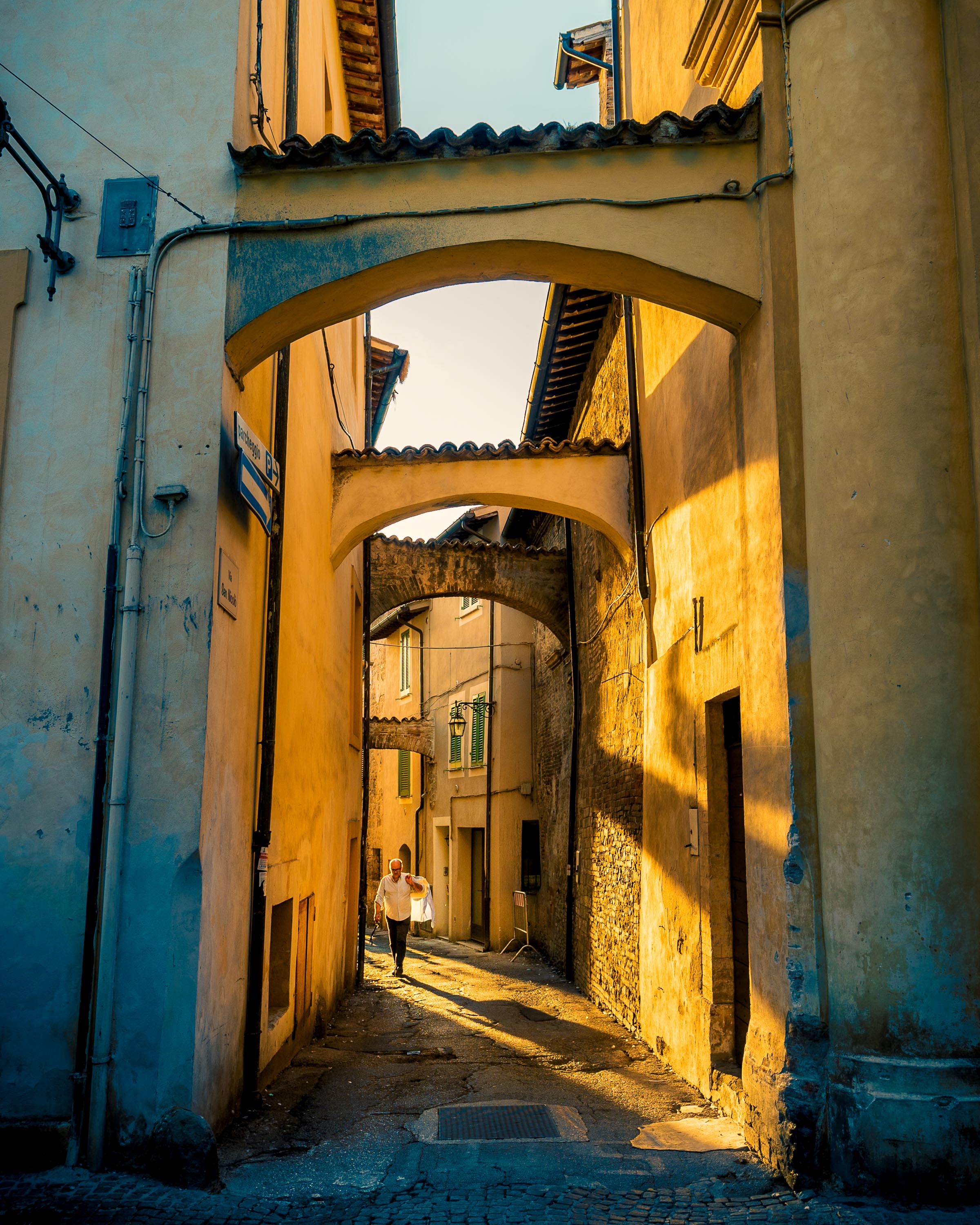  A photo from Bevagna, Italy, with some nice warm and cool tones that I wanted to emphasize. 