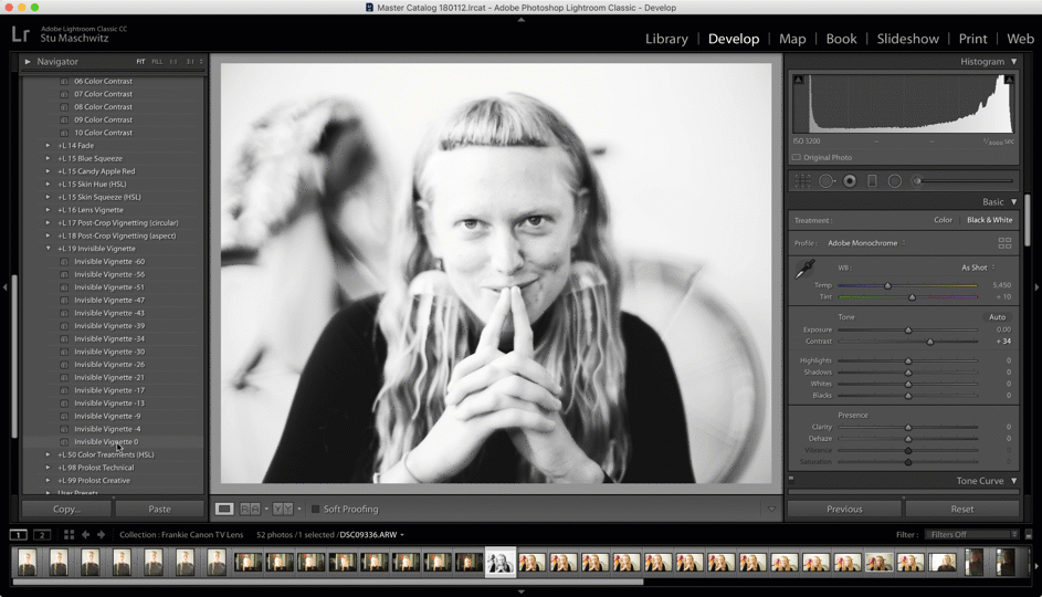 Full-screen previews for presets is a great complement to the Prolost Graduated Presets.