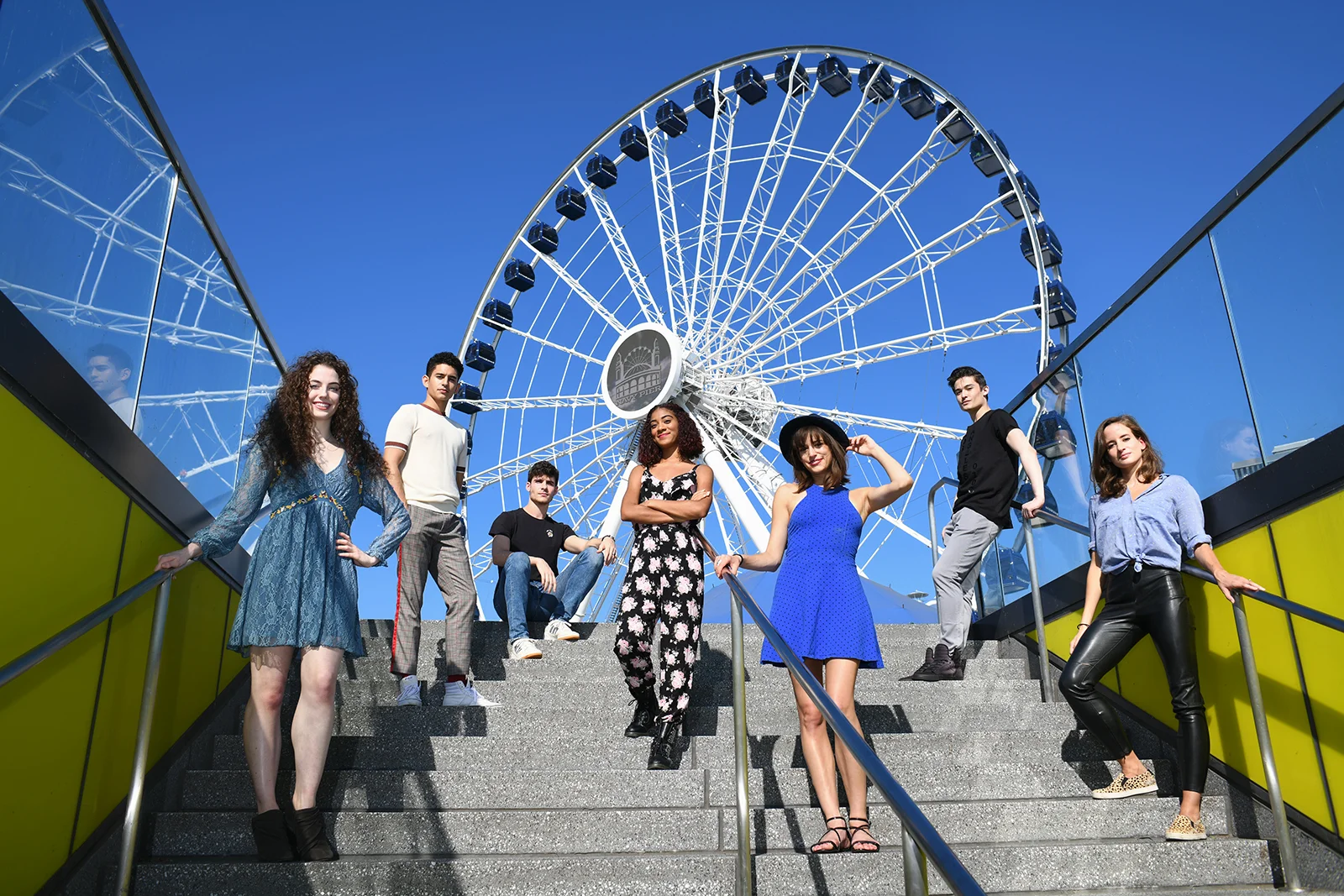  New members of the Joffrey Ballet at Navy Pier Chicago, September 13, 2018. | Victor Hilitski/For the Sun-Times 
