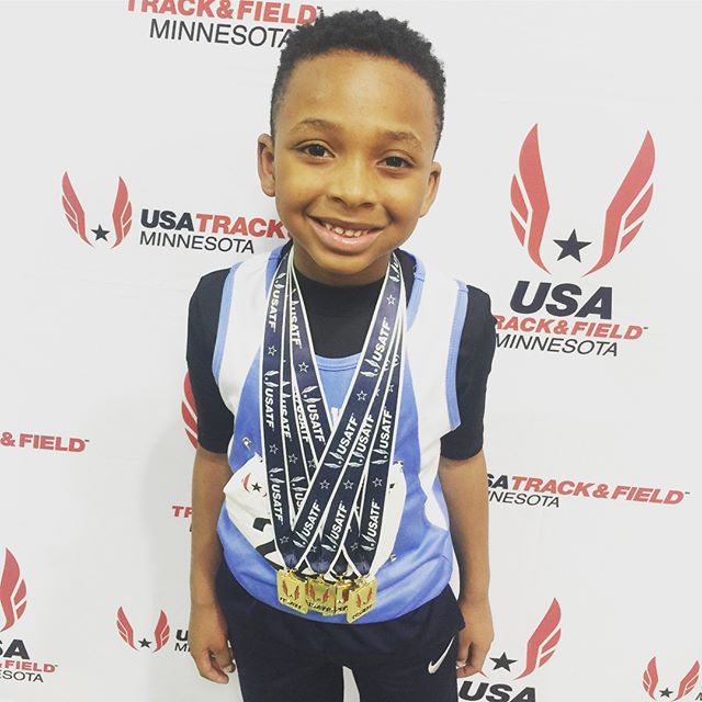 🥇🏃🏾&zwj;♂️💨 (swipe 👉🏾 for video!)
A L L
G O L D
EV E R Y T H I N G
-
USA Track &amp; Field Championship ::
1st &amp; set meet record in 60m
1st in 200m
1st in 400m
1st &amp; set meet record in 4x400
-
Annnd, he&rsquo;s only 7! Lol! Seriously, #