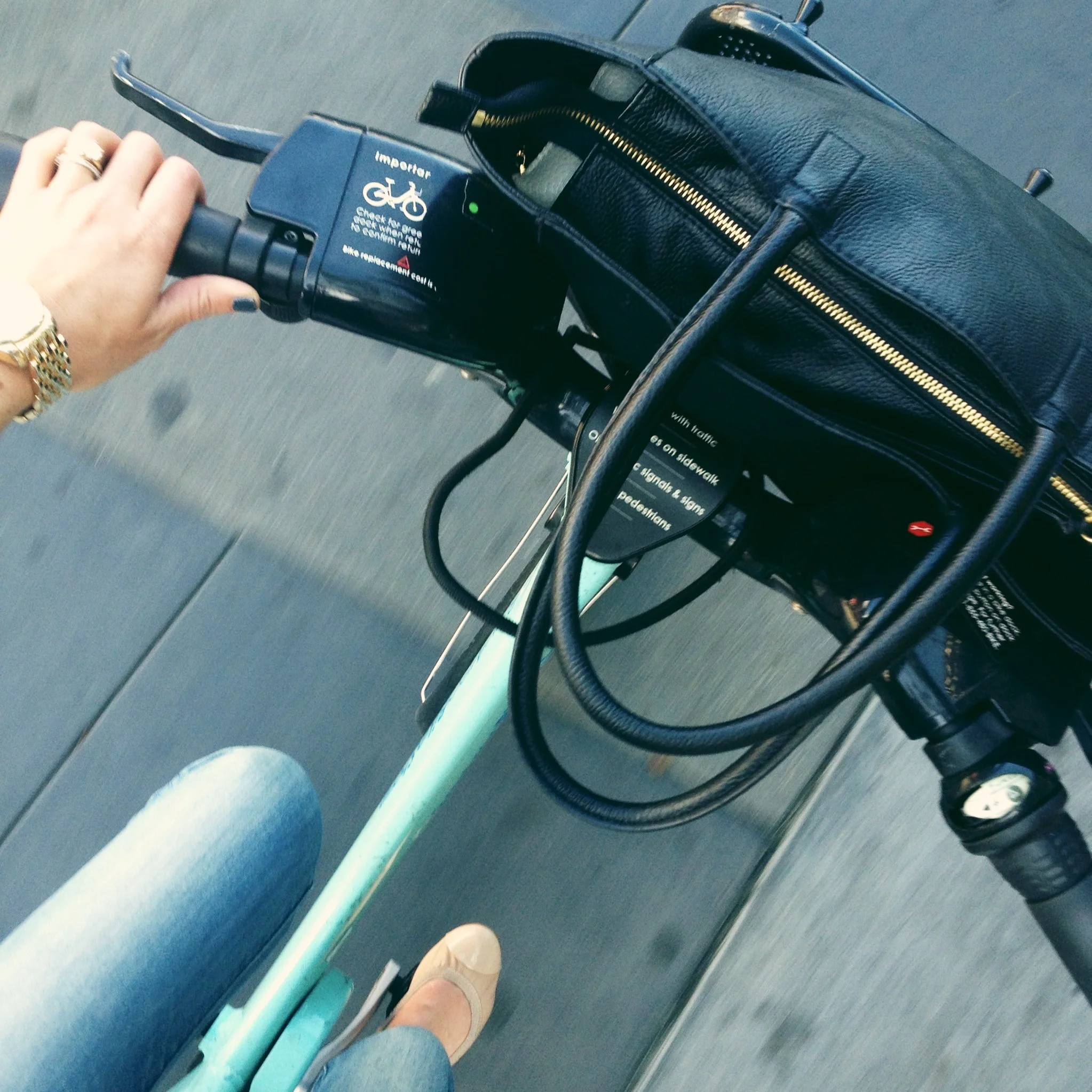We rented bikes and road all around SF. Daniel's idea and a highlight for sure.