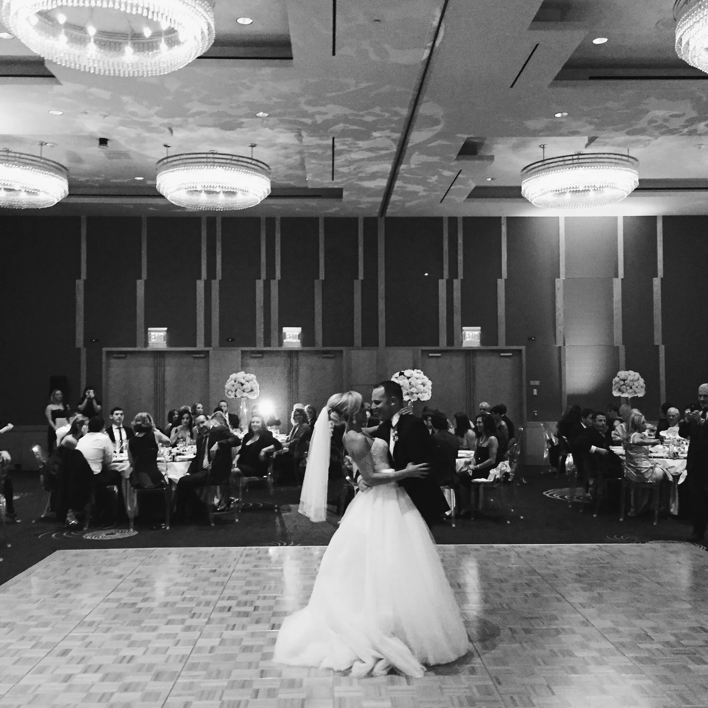 The first dance.