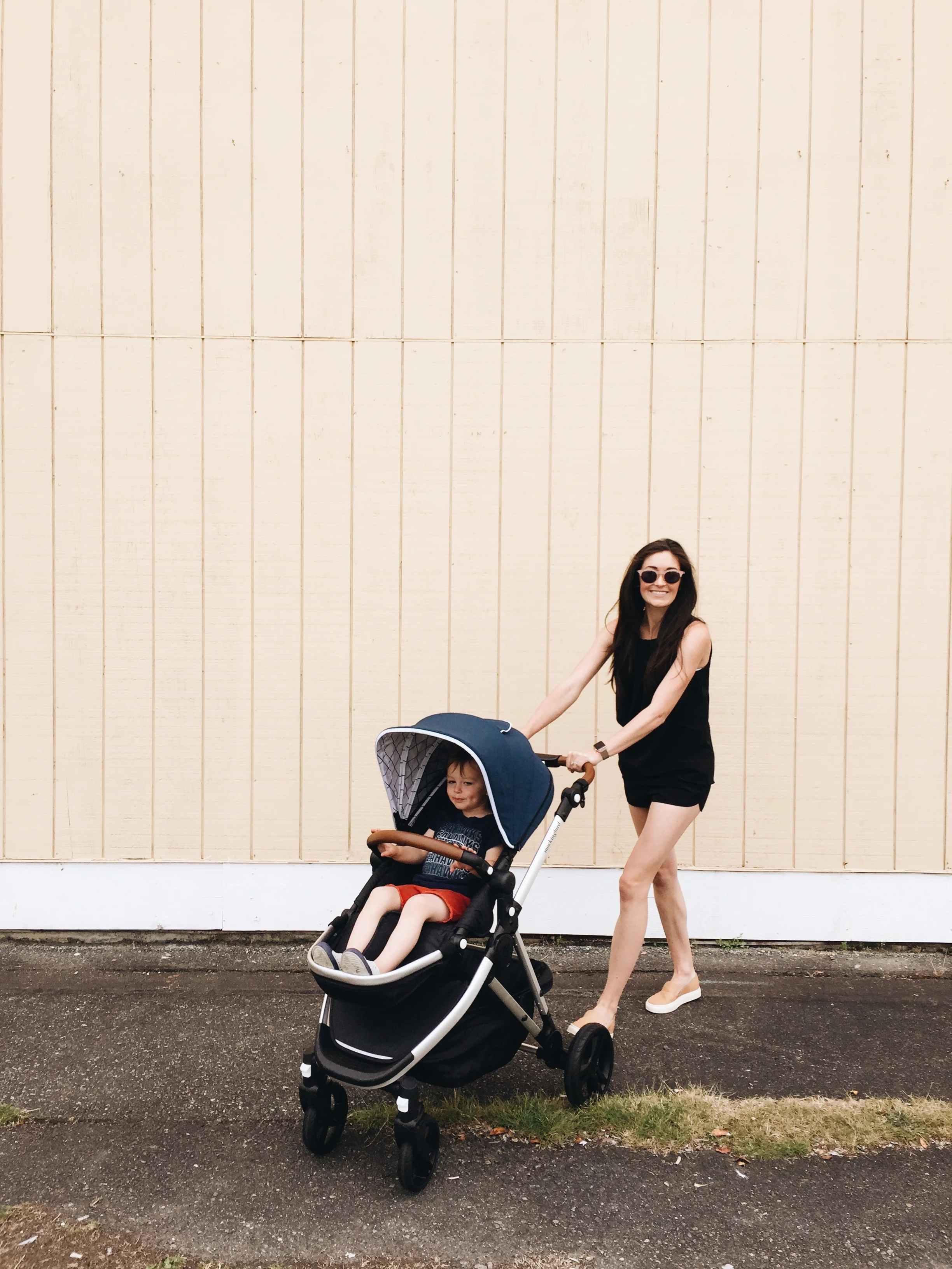 single stroller with toddler seat