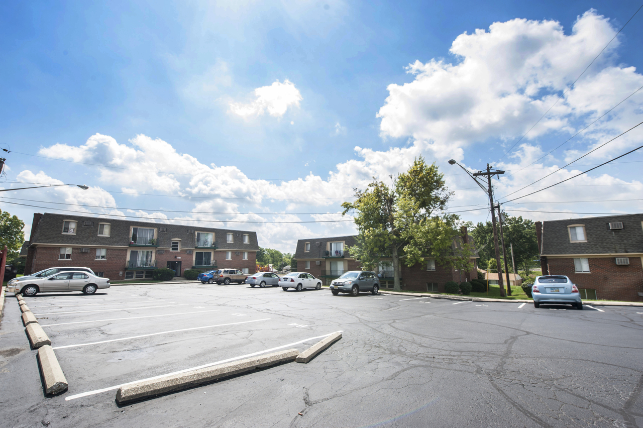 Delshire Apartments: Spacious Parking Lots
