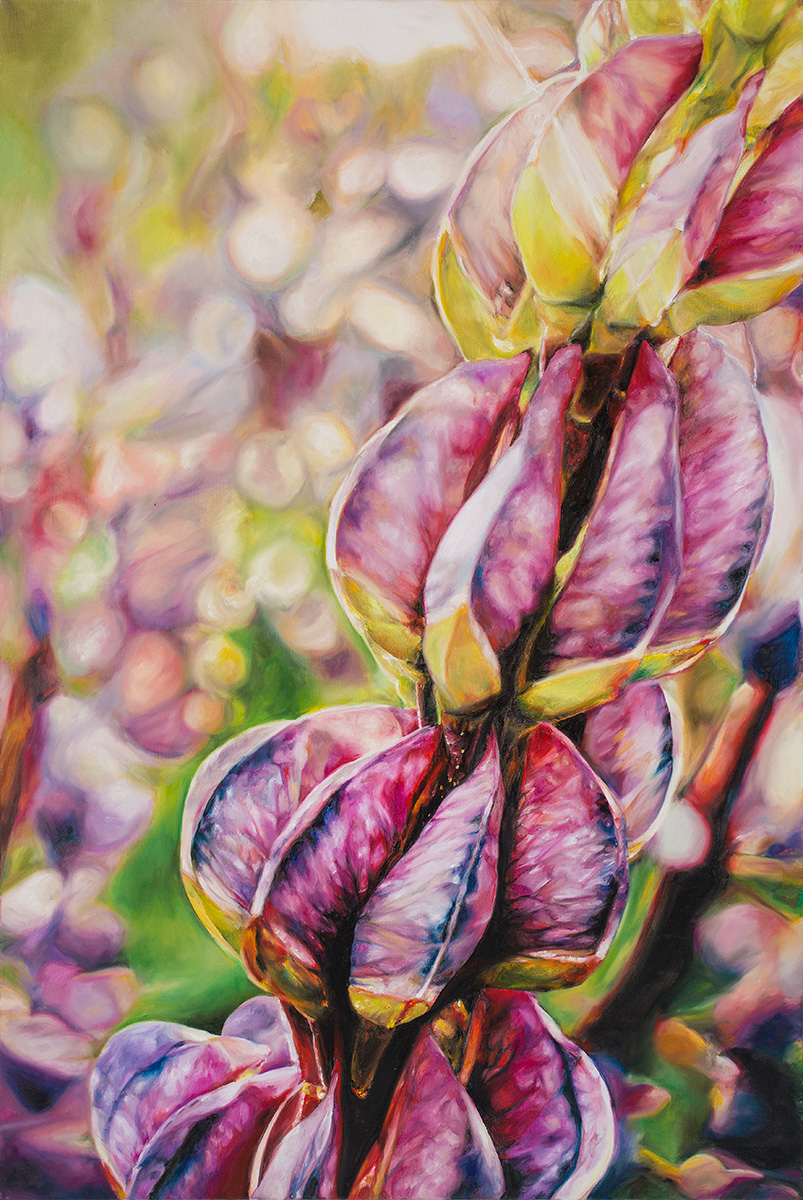Lupine, 36x24, Oil on Canvas, Original Available for Sale, print available