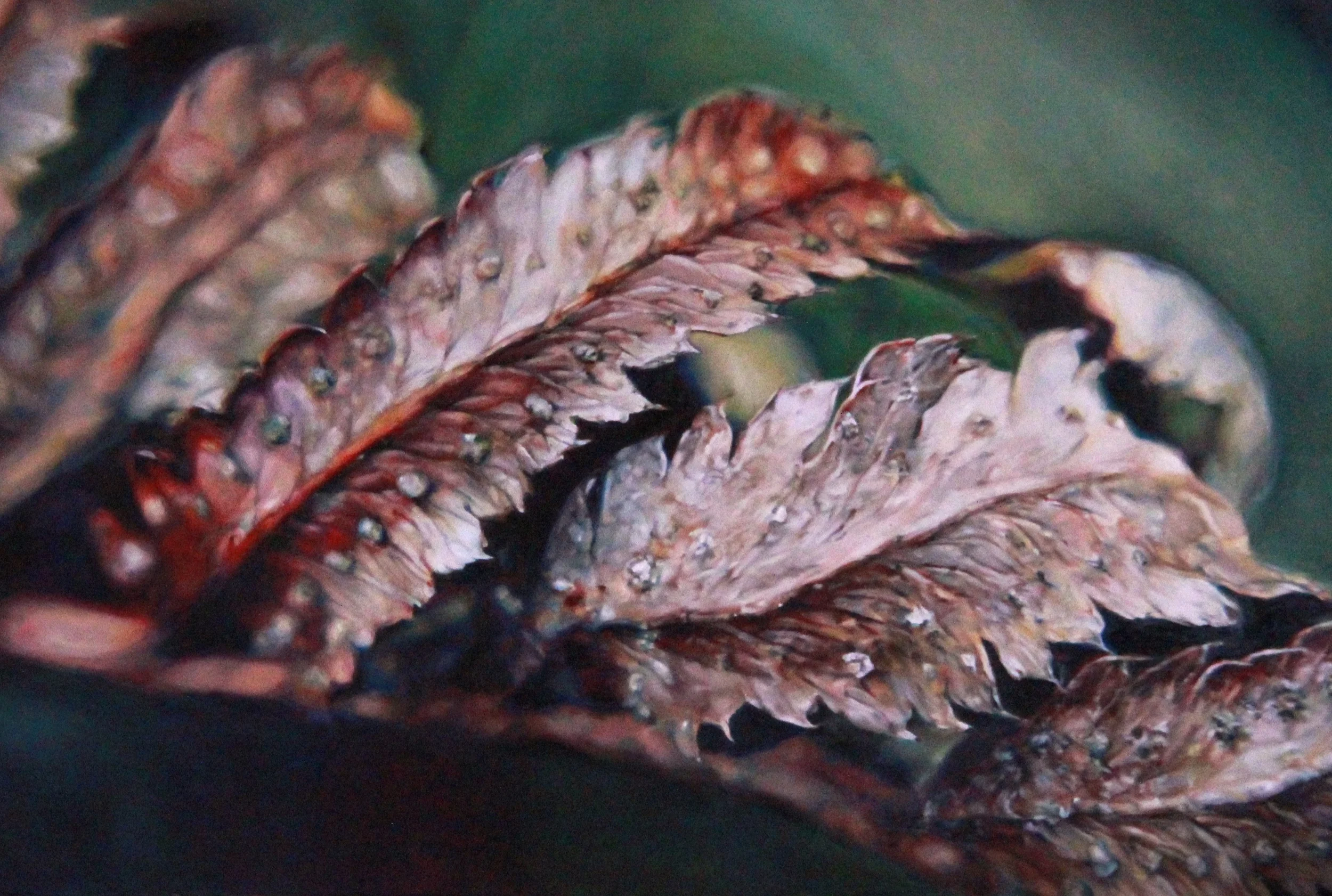 Twisted Fern, 24x36, Oil on Canvas. Original available for sale.