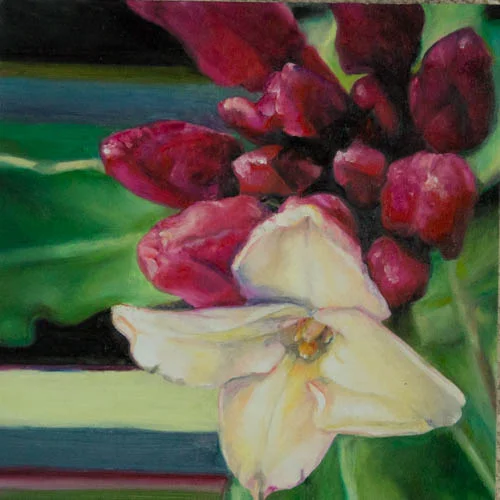 Lady Daphne, 8x8, Oil on Panel, SOLD