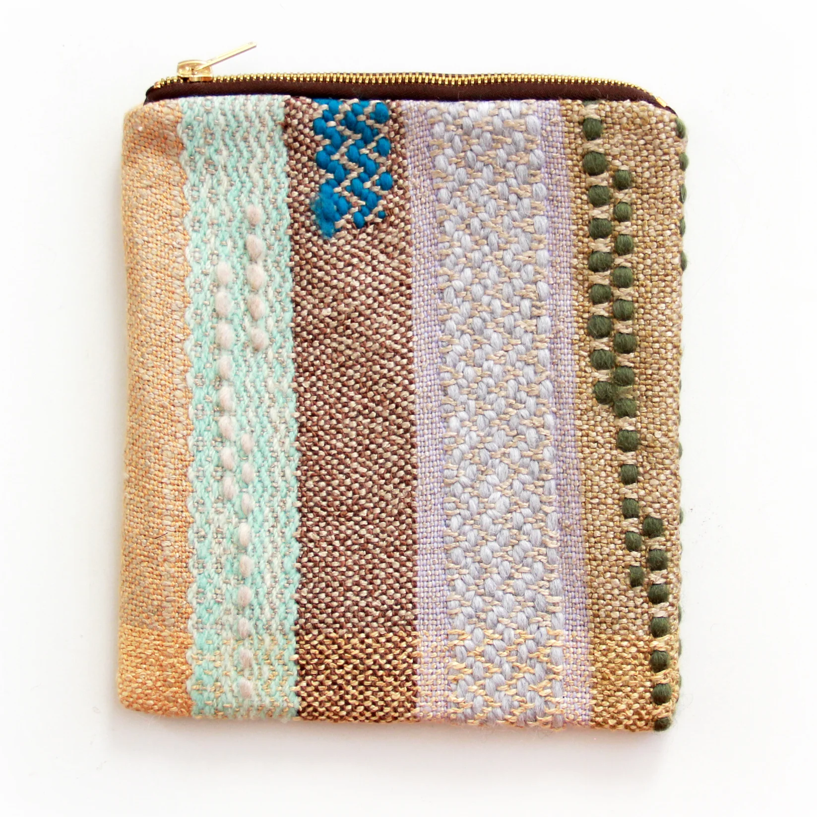 HANDWOVEN ZIPPER POUCH 08
