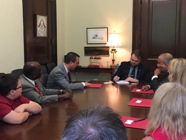 Meeting with Senator Pat Toomey
