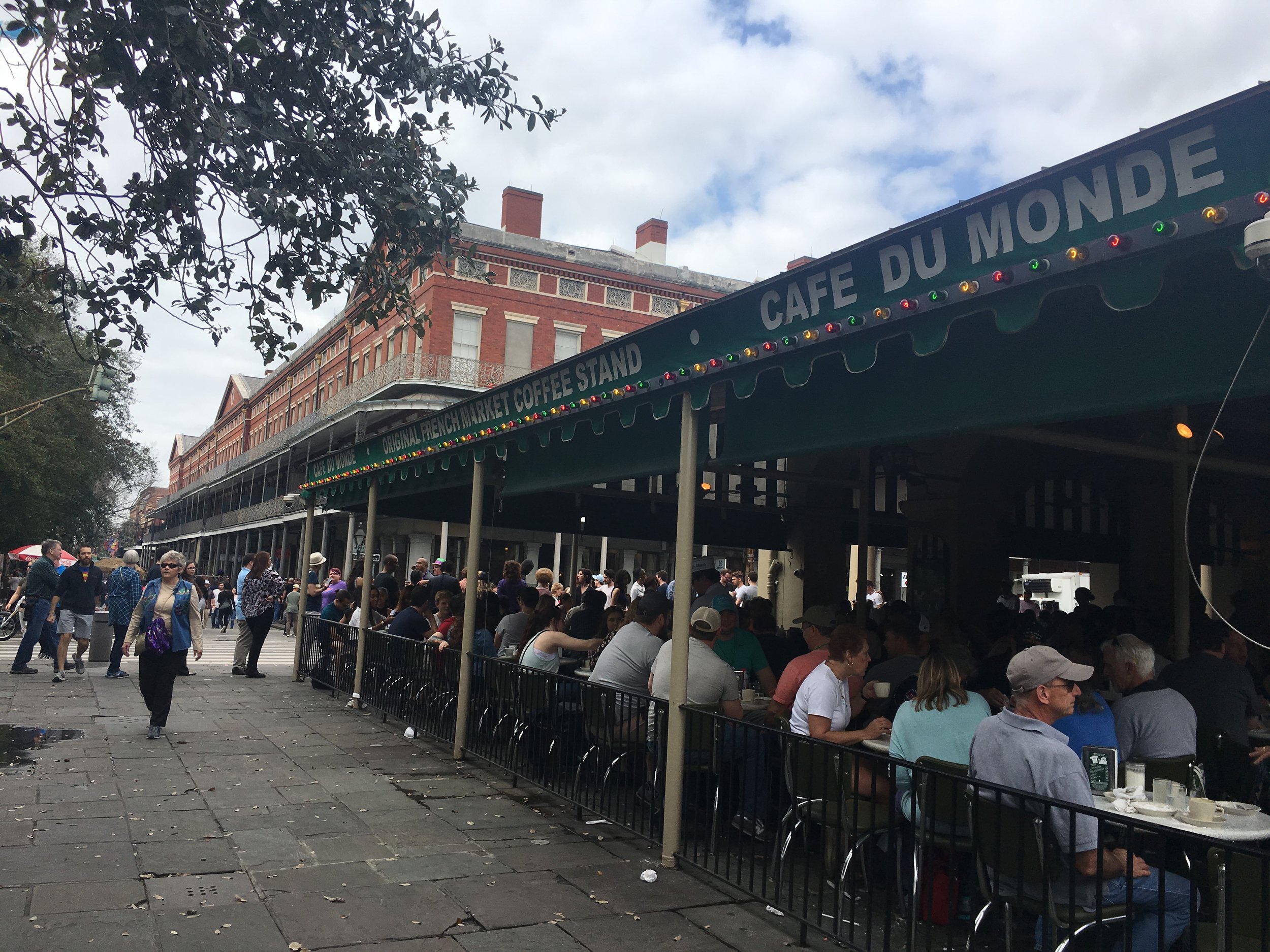 Café Du Monde in New Orleans. 