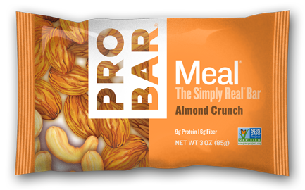 Almond Cruch Box Of 12 $40 Made especially for the almond lover in you. Almond Crunch boasts the satisfying taste of sweet almonds mixed with creamy cashews. This bar is truly nutty!