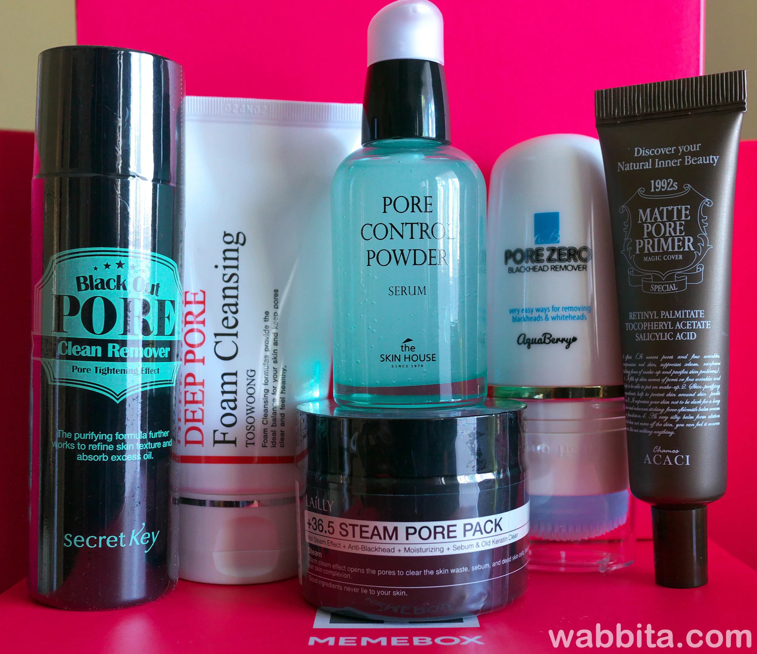 My very first Memebox unboxing: MEMEBOX SUPERBOX #36 PORE CARE 3!