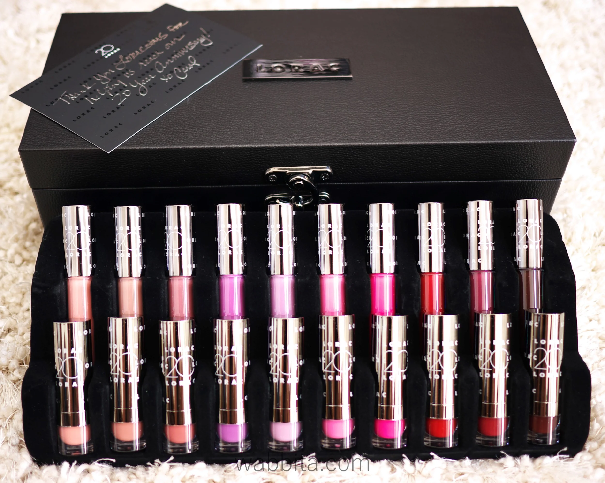 20th Anniversary Alter Ego Lip Collection Unboxing