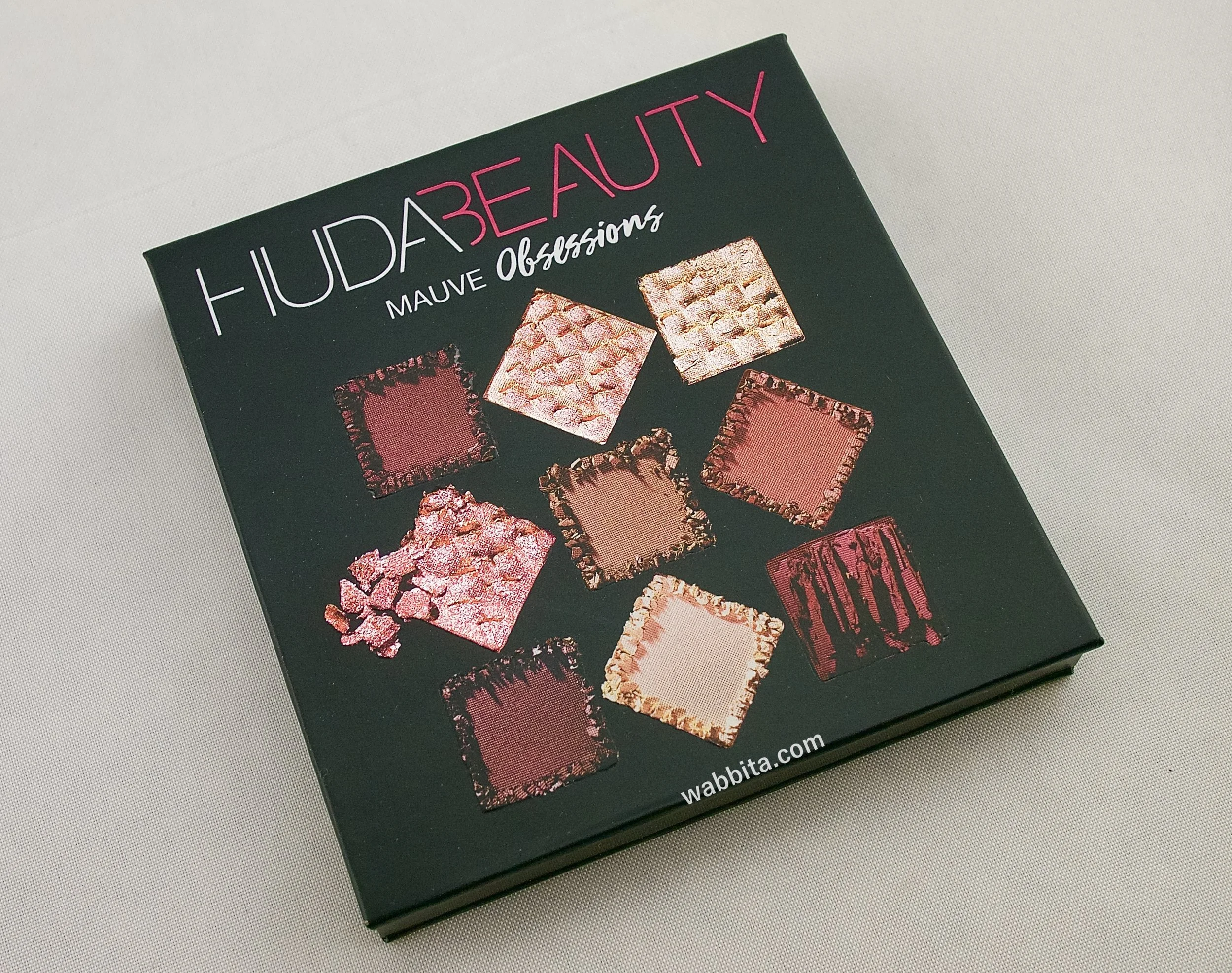 HUDA BEAUTY Obsessions Eyeshadow Palette (Mauve) Review and Swatches