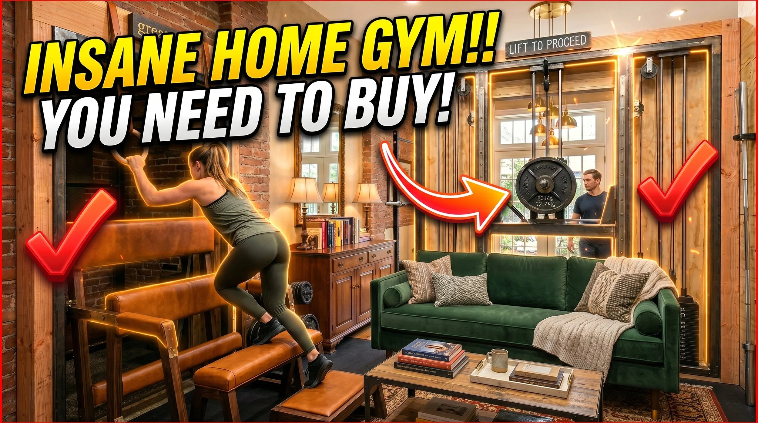 Home exercise equipment that makes fitness easy and fun