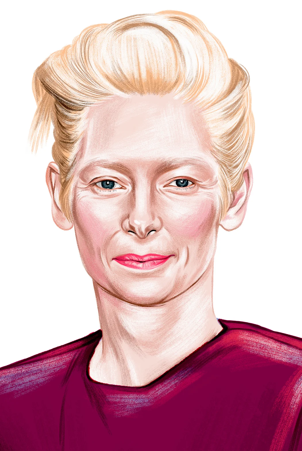 Tilda Swinton for AARP