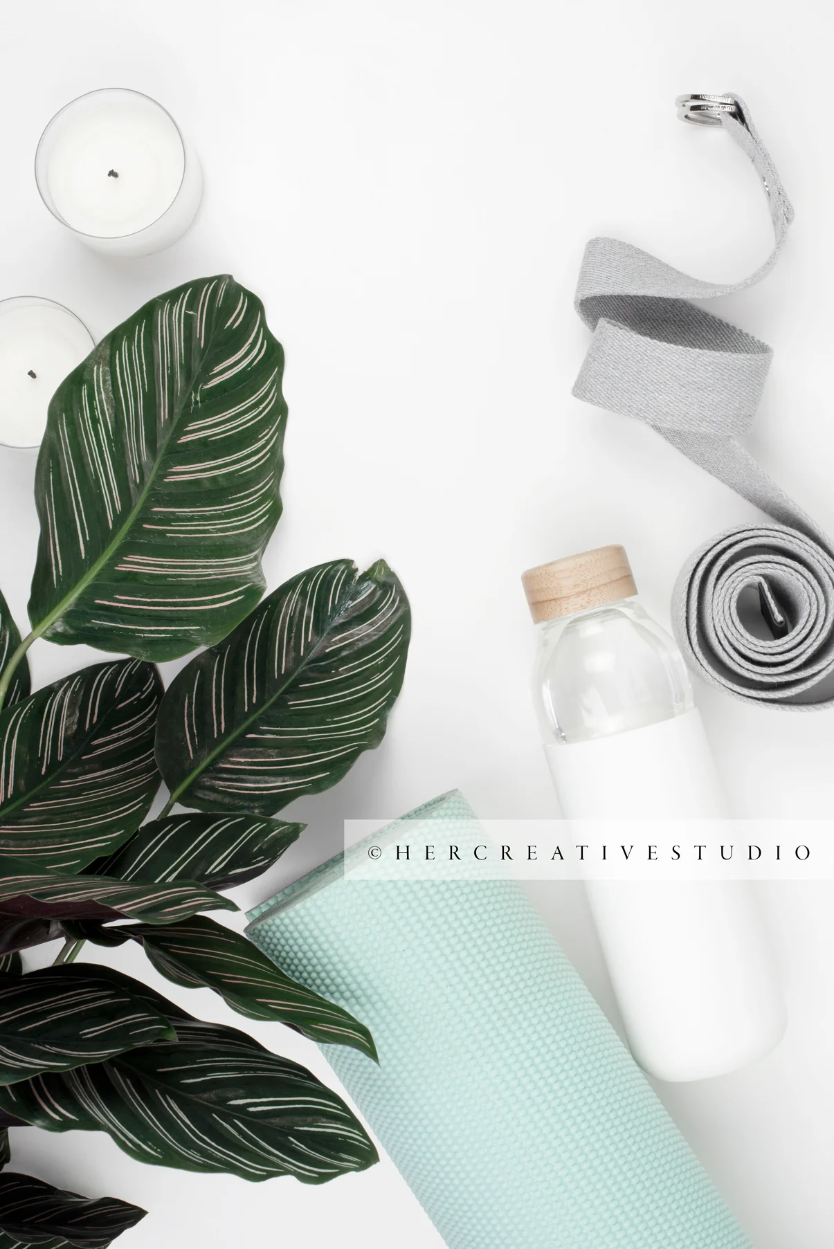 Yoga Inspired Styled Stock Photography by Her Creative Studio
