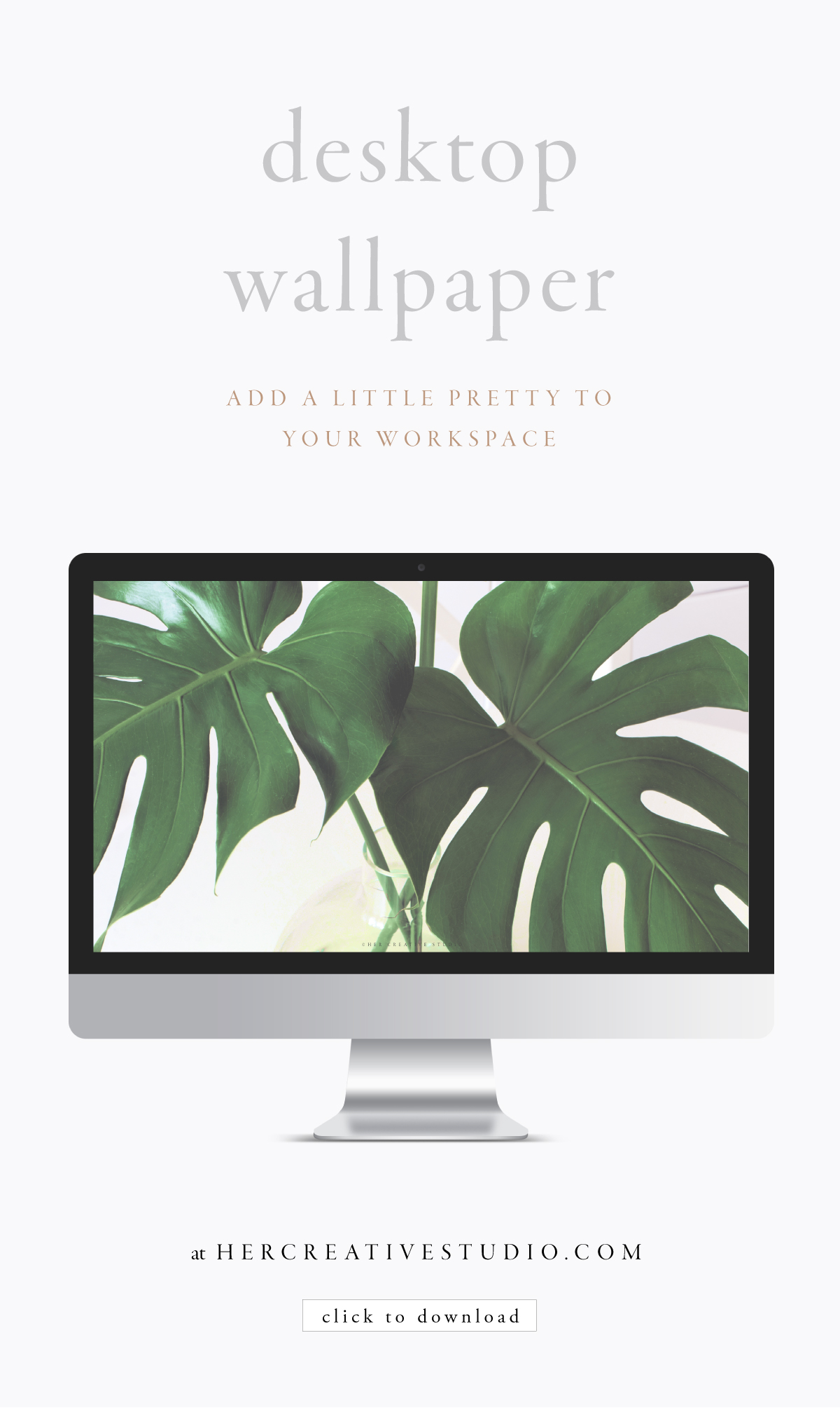 August Desktop Wallpaper 2019 — Her Creative Studio