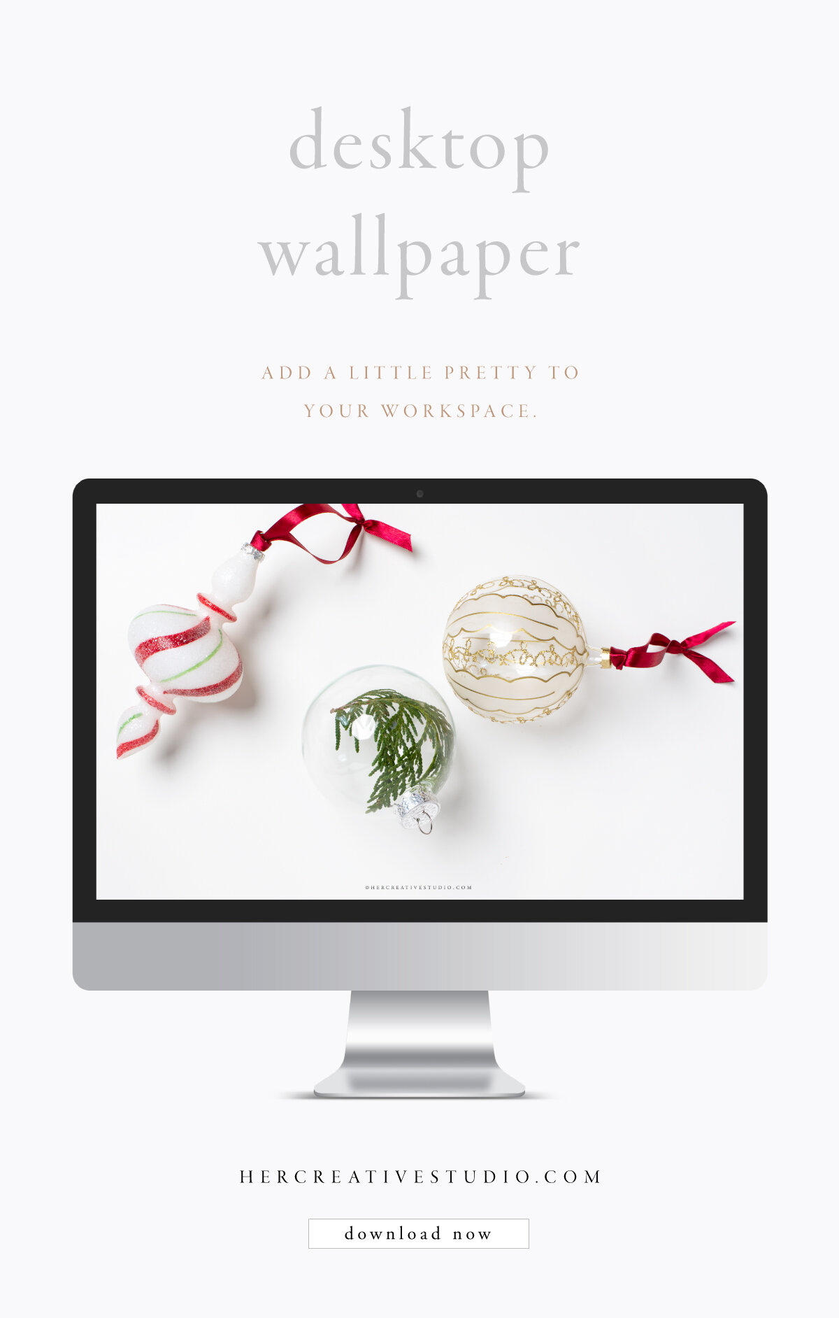 Free desktop wallpaper for your workspace from hercreativestudio.com