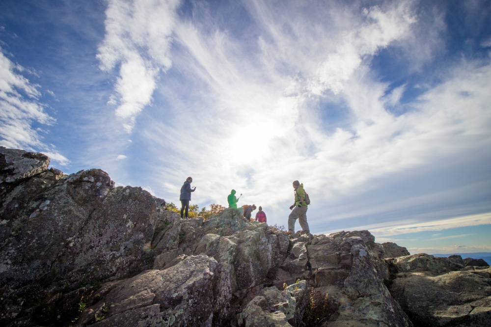 Hawksbill Summit, Fall 2014
