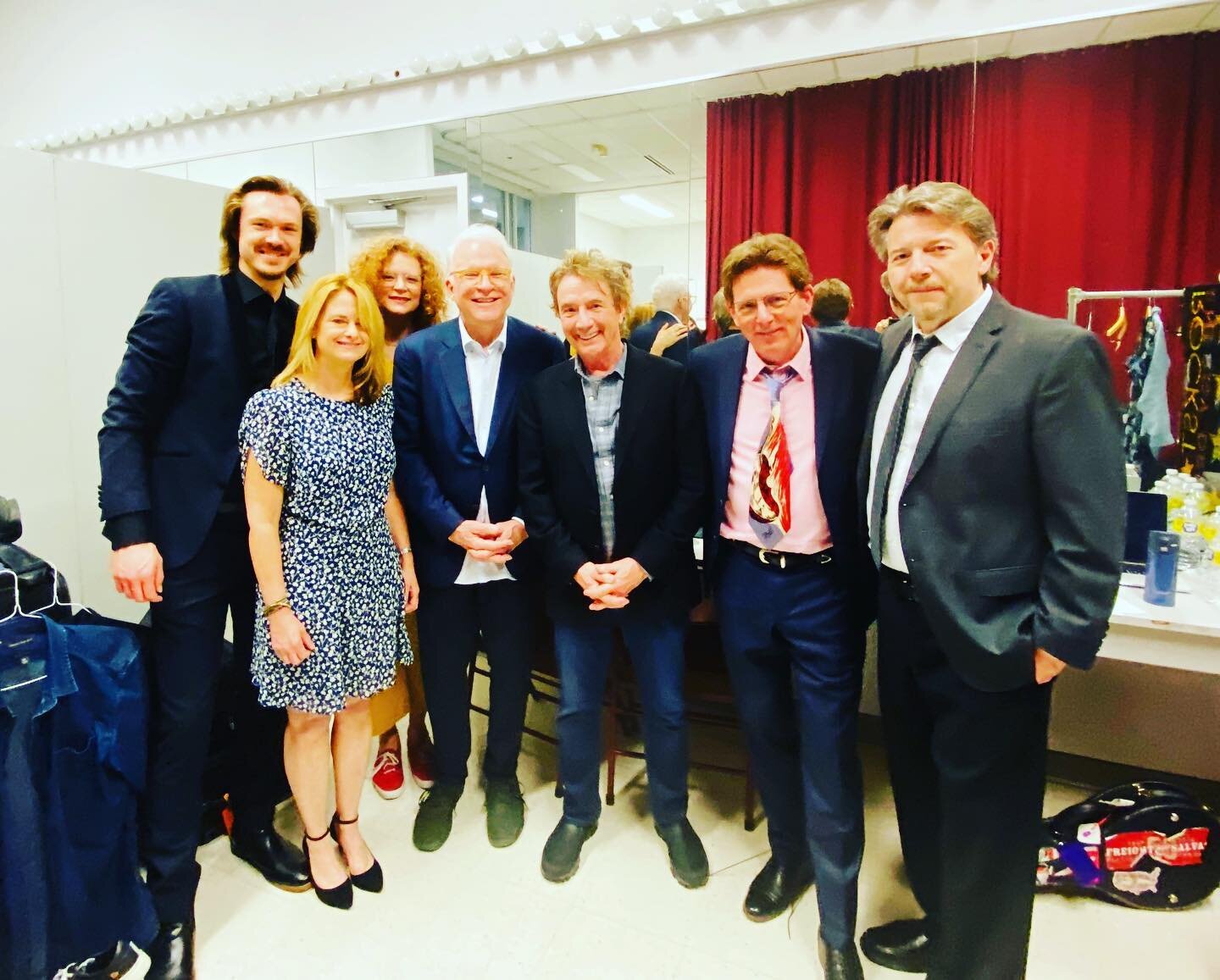 Last weekend, Forrest got to meet and perform with two iconic entertainers, Steve Martin and Martin Short. It was amazing spending some time around them, and as many of you probably know, Steve is a heck of a banjo player! It was also an honor to fin