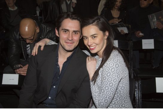 This is Richard with his partner, Cara Gee. Another friend from TO. Small world. Small world indeed...