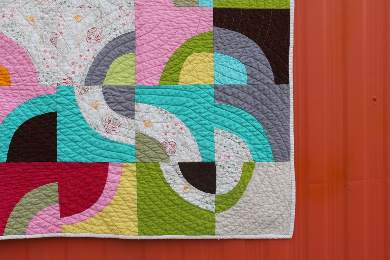 Morning Make Corner - Improvisational Curves in Quilting