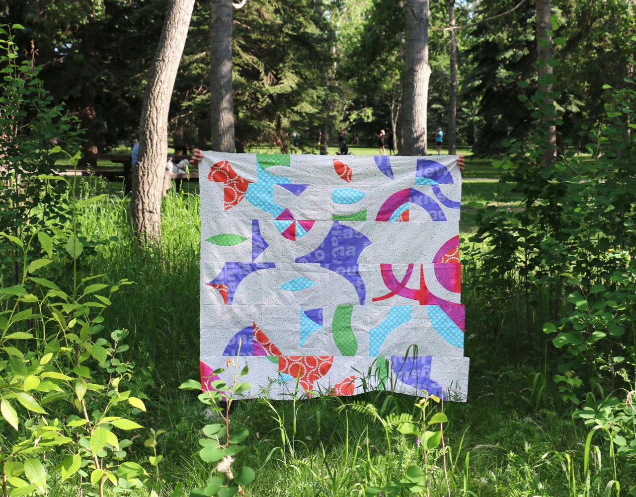 From Demo to Quilt - Improv Curves