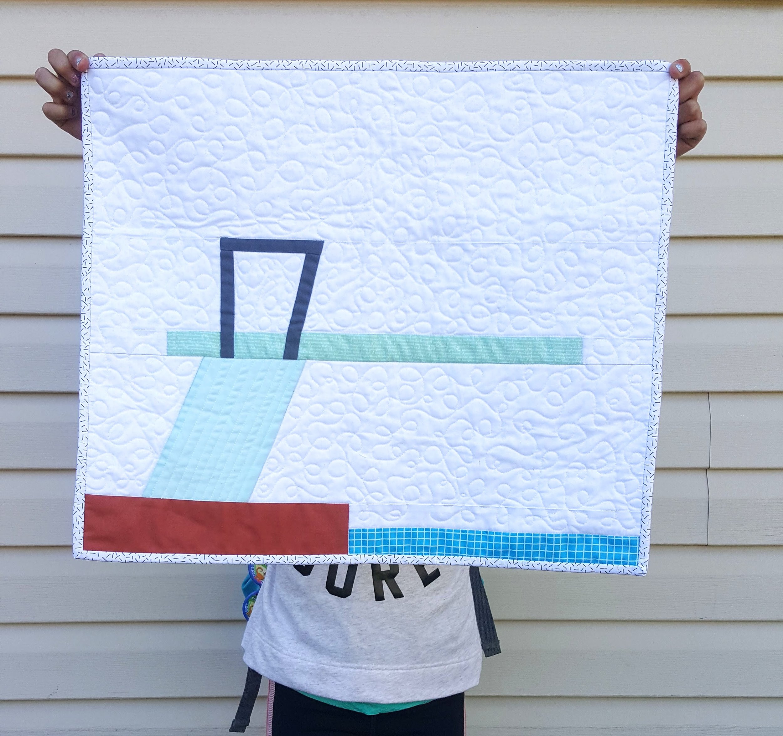 1 Meter - Mini Quilt With Diving History
