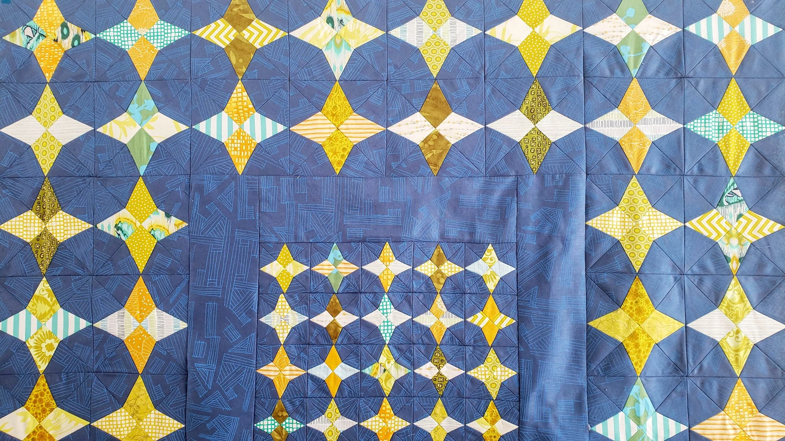 Modern Mills and Stars from Perfectly Pretty Patchwork