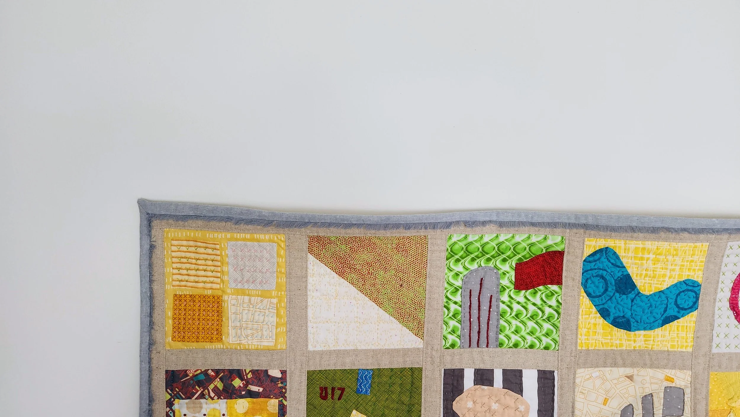 Sadiya - Our Trip Diary Quilt from Egypt and Turkey