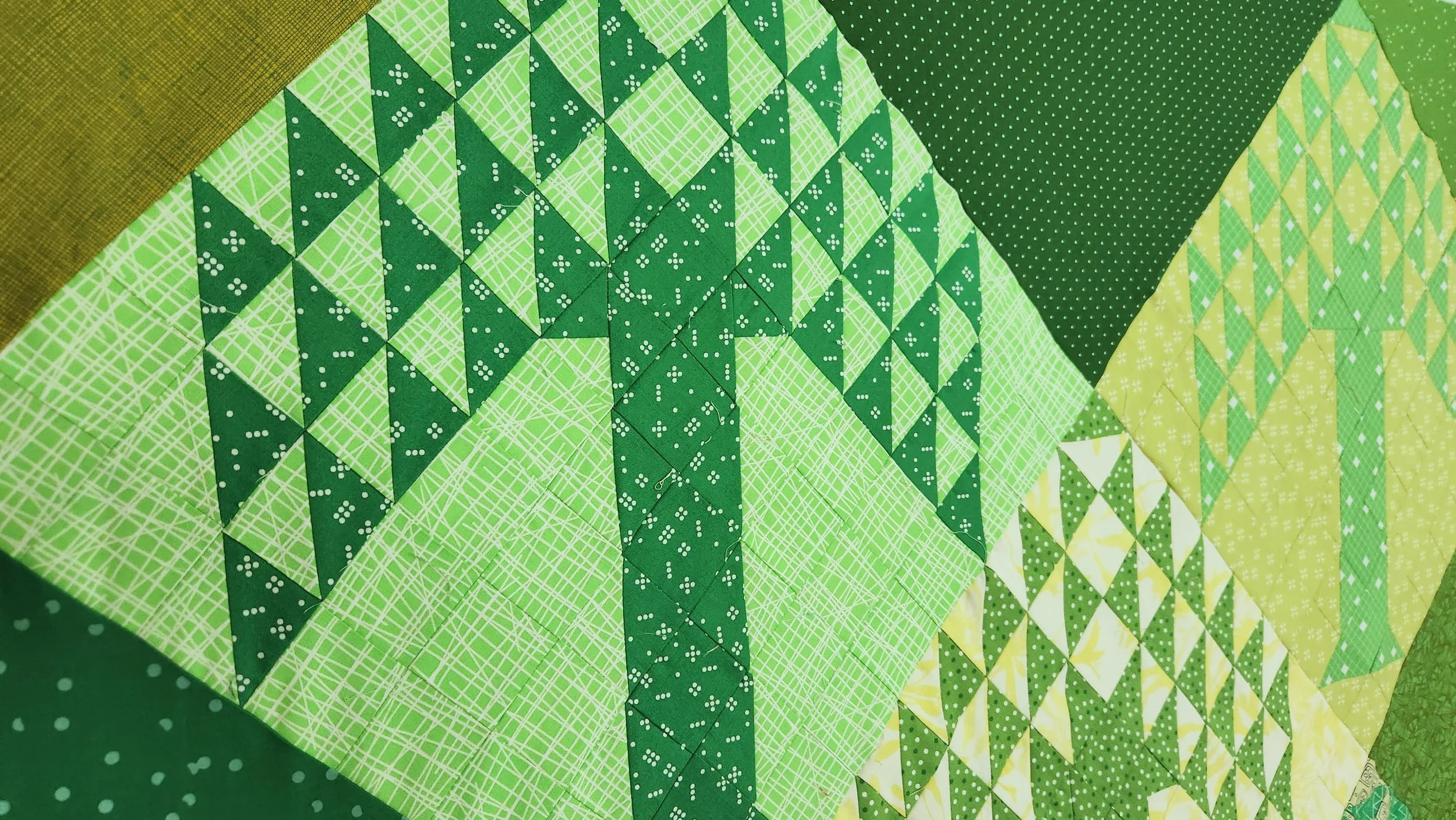 Tree of Life Modern Quilt Interpretation