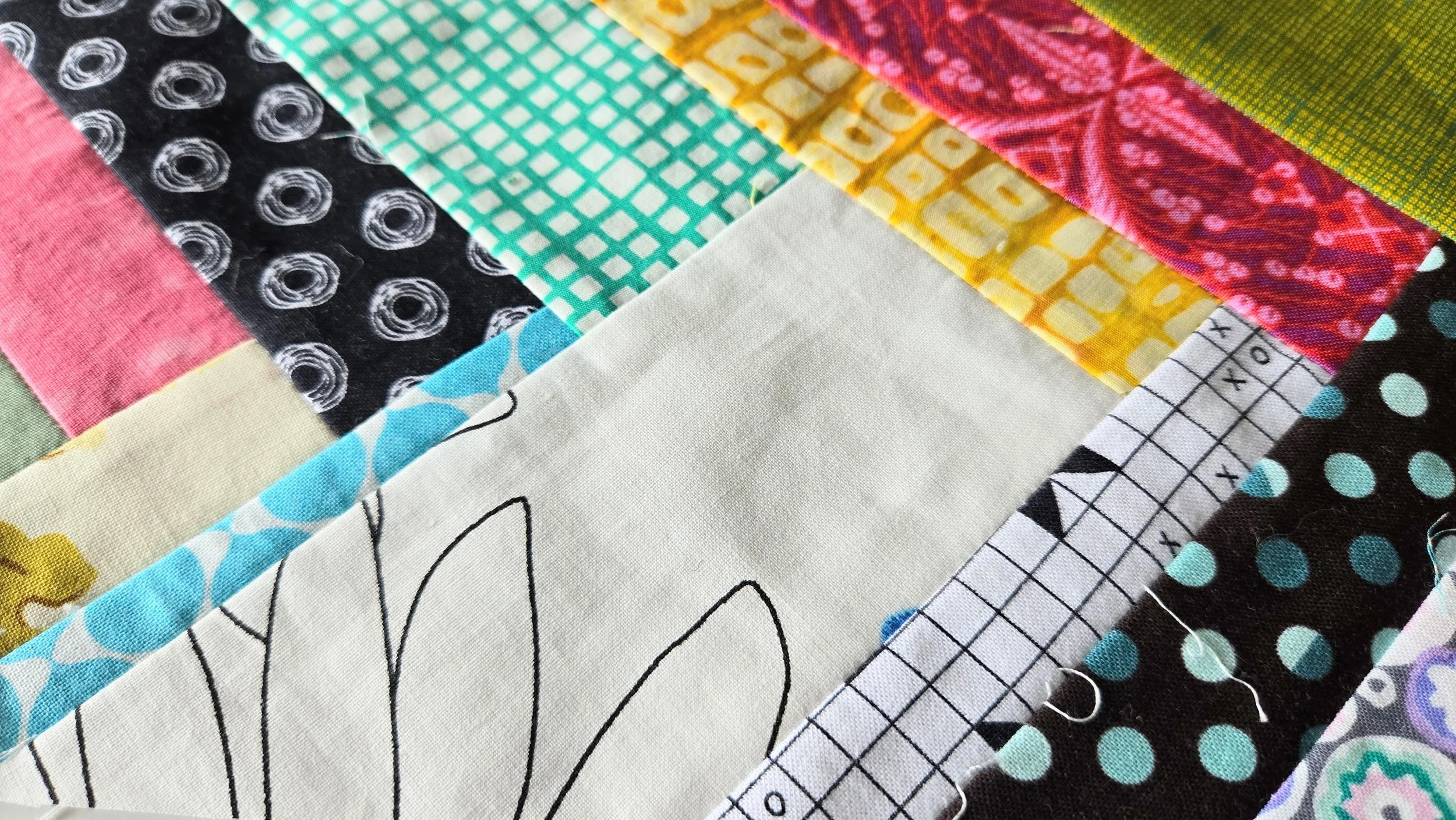 Braided Rug Quilt Coming Along