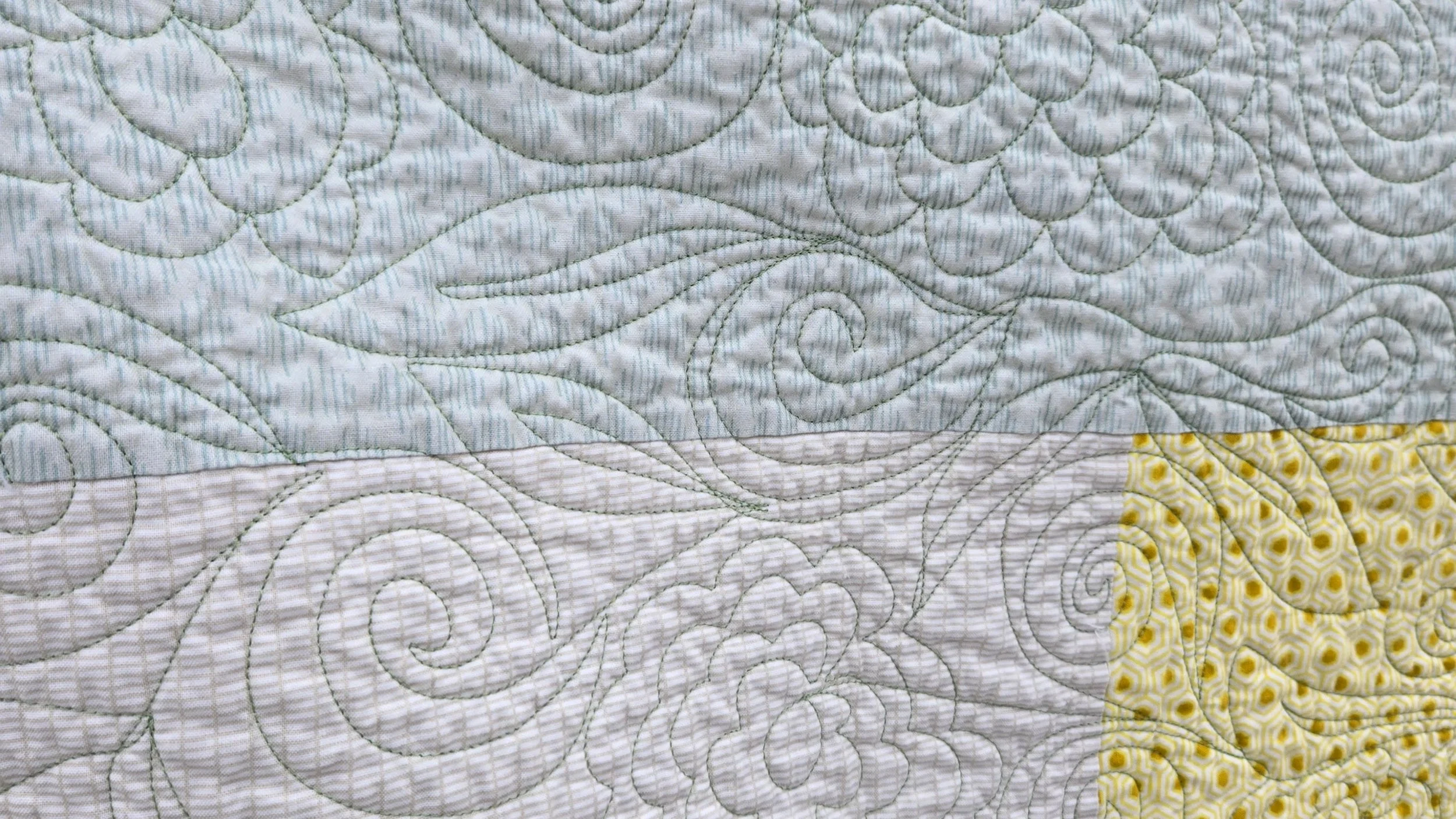 Yesenia - 'Modern' and Minimal Log Cabin Quilt