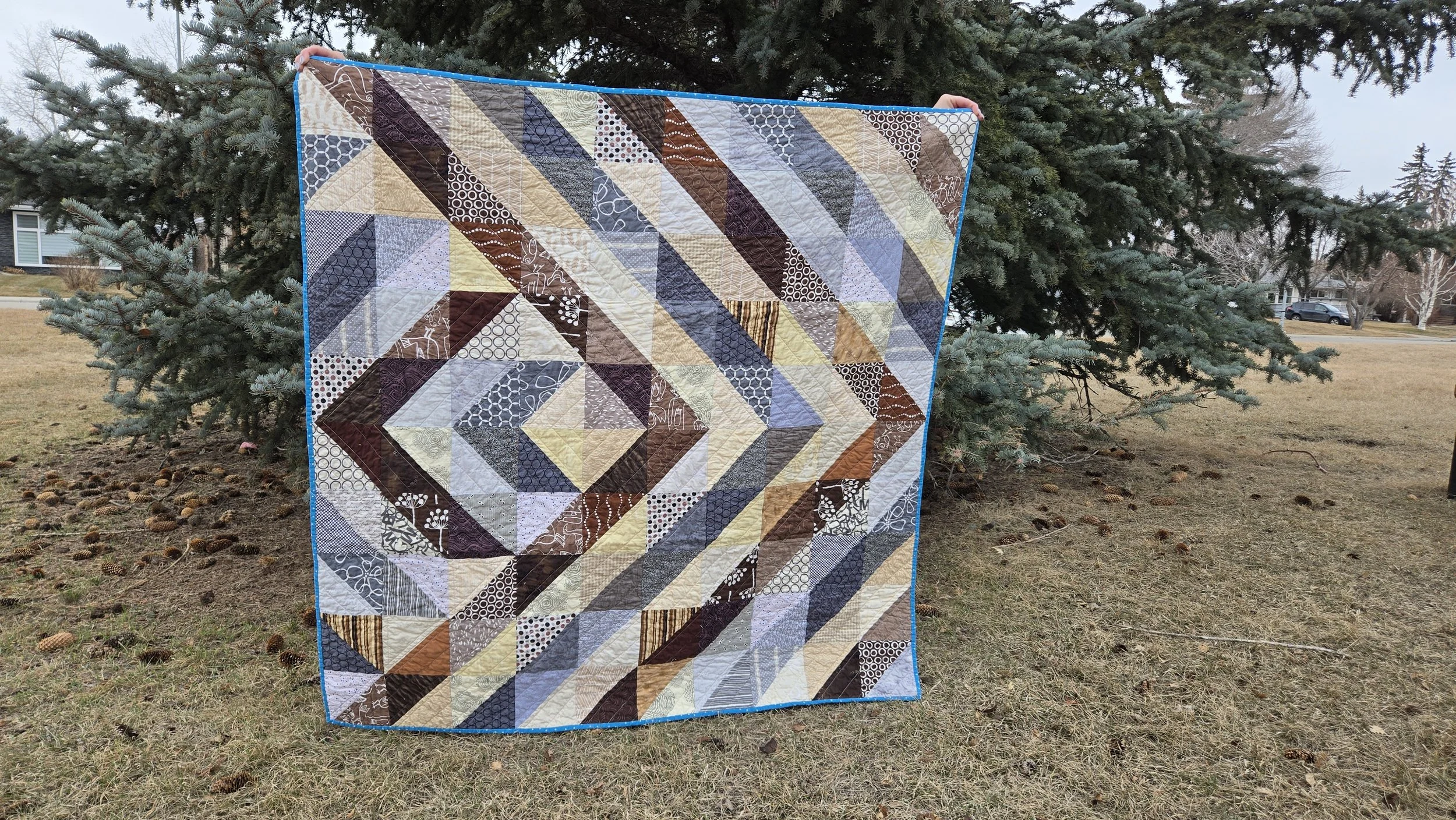 Darcy - Playing with Neutral Values in A Quilt
