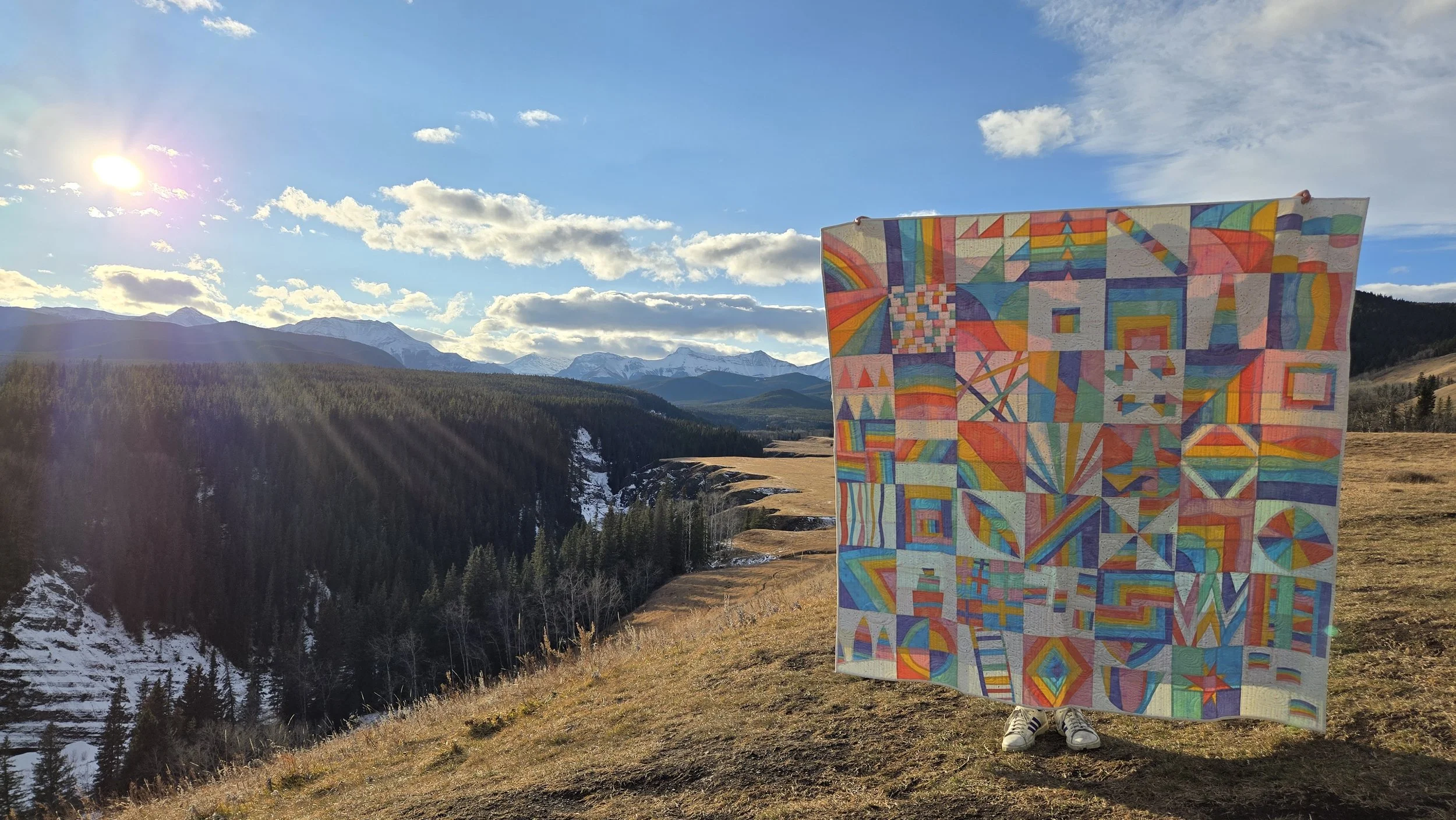 Kai - The Quilters' Playcation Adventure Sewalong 2024 Quilt