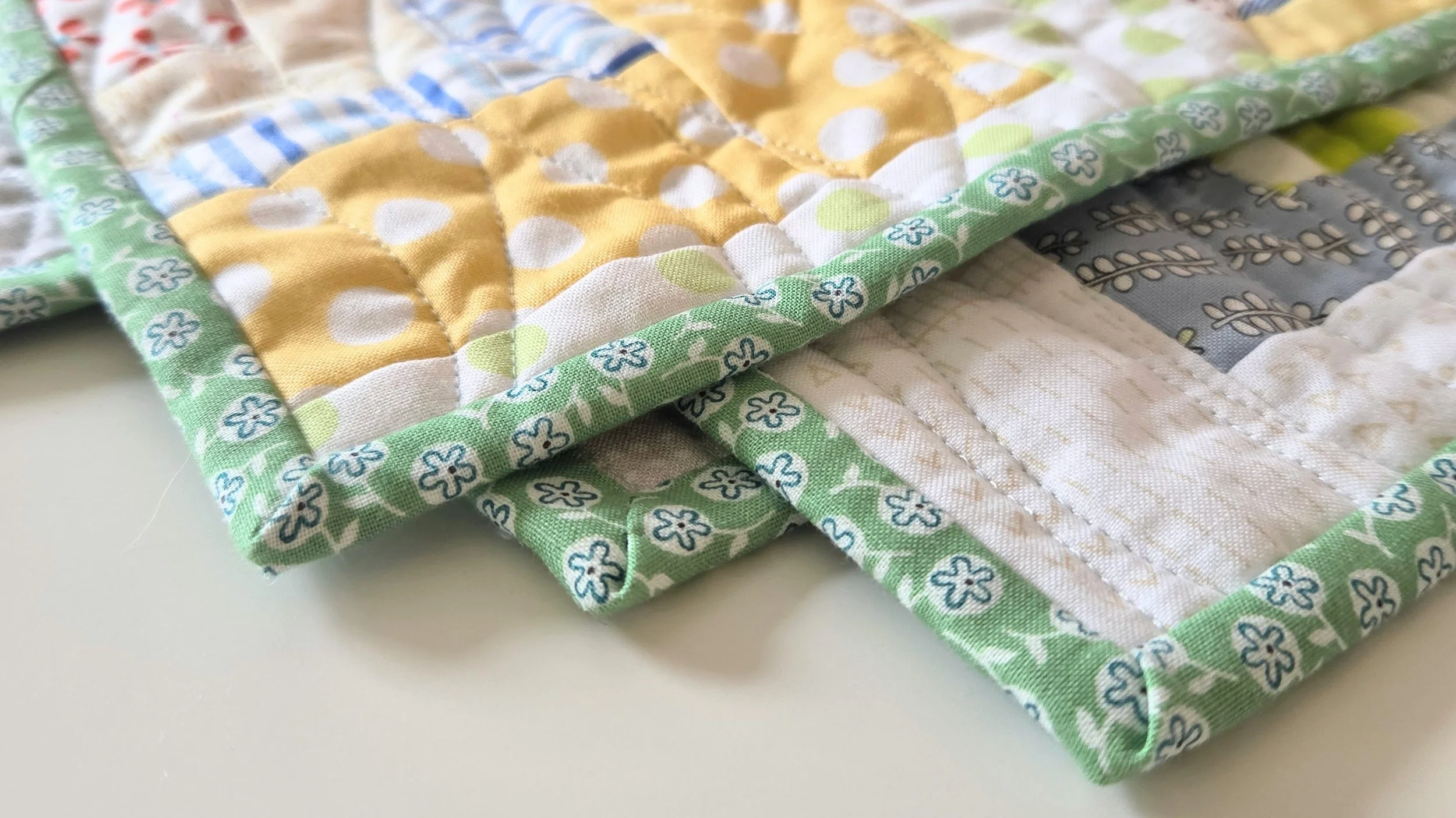 Renata - Improv Log Cabin Variation Writ Large