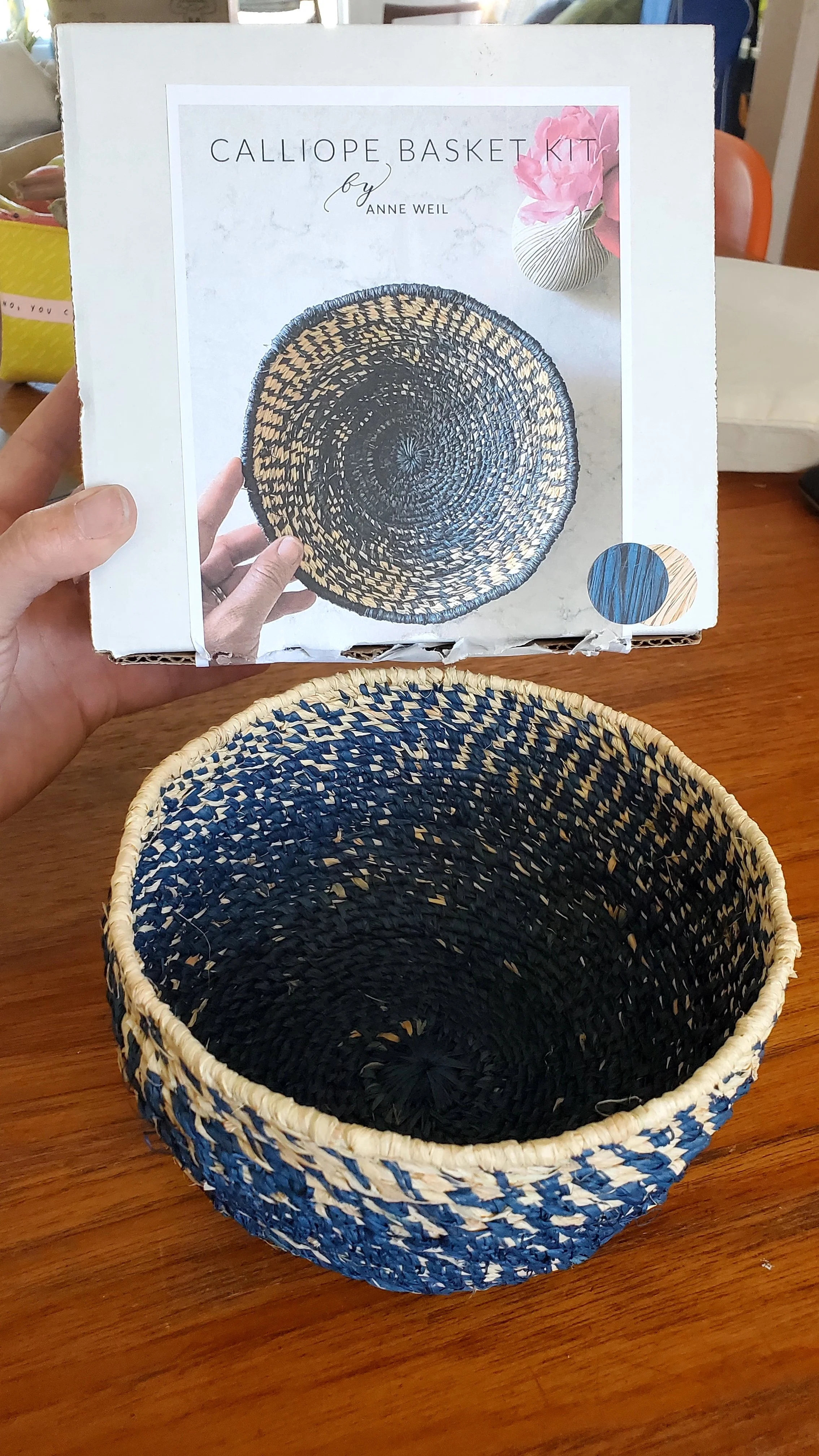 Calliope Basket kit from Flax and Twine