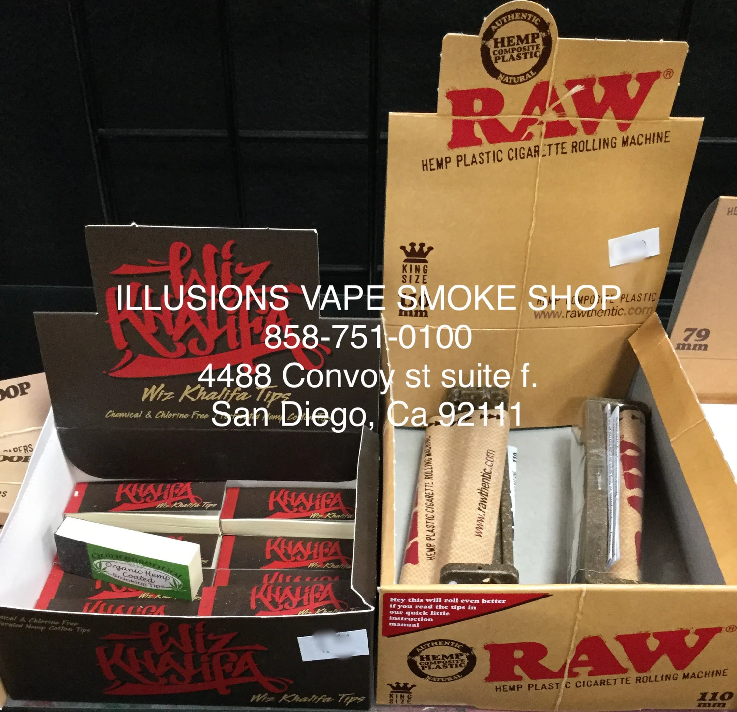 Raw paper san diego — Blog — ILLUSIONS VAPE SMOKE SHOP