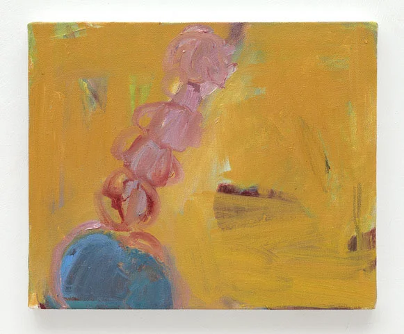 Stack II (land), oil on canvas, 25x30cm