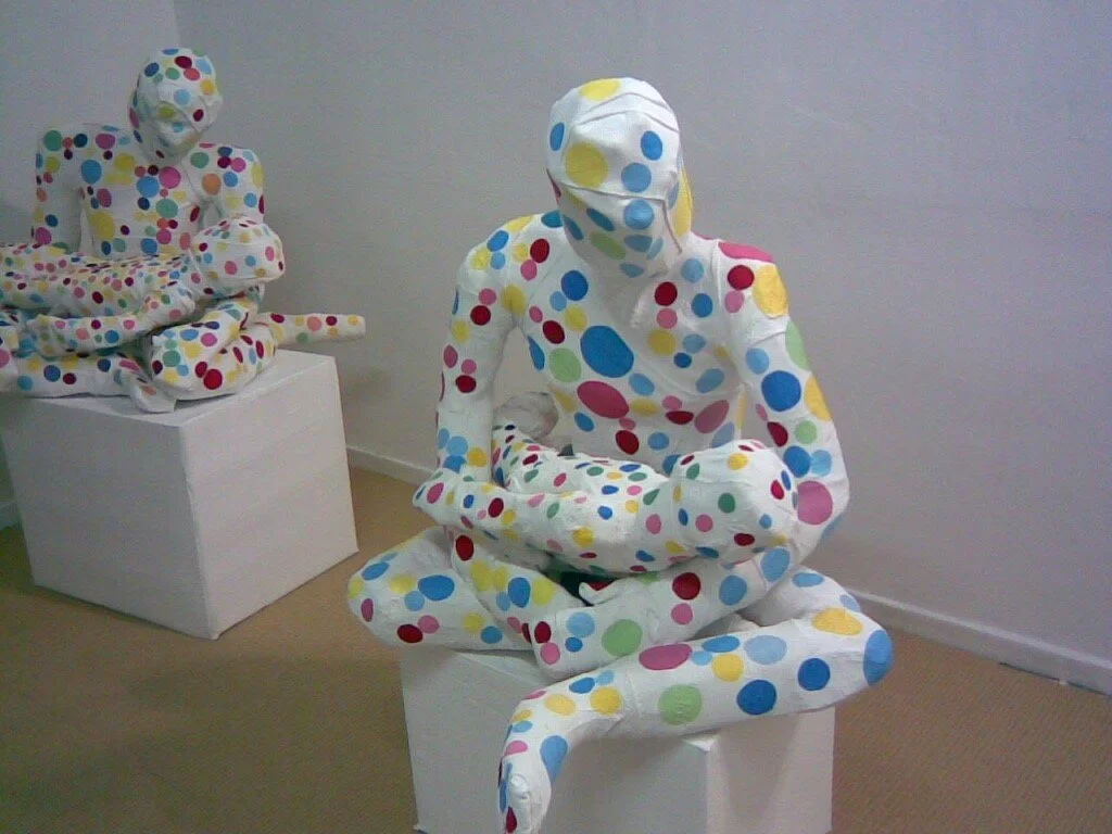 Mother and Child, Acrylic On Canvas, Emma Kwan