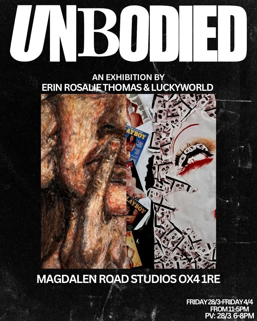 LUCKYWORLD &amp; Erin Rosalie Thomas: Unbodied