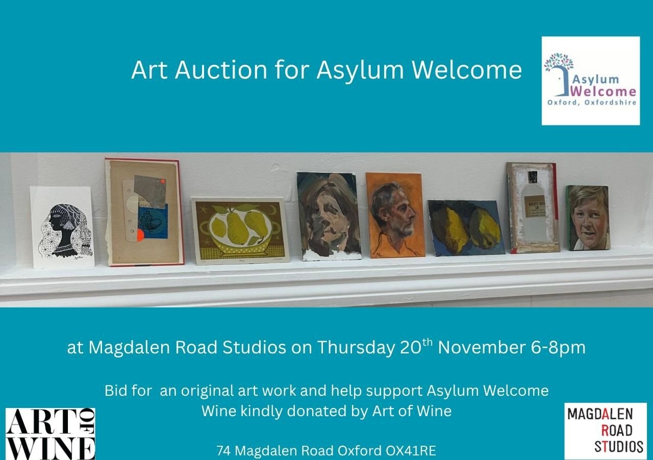 Art Auction for Asylum Welcome