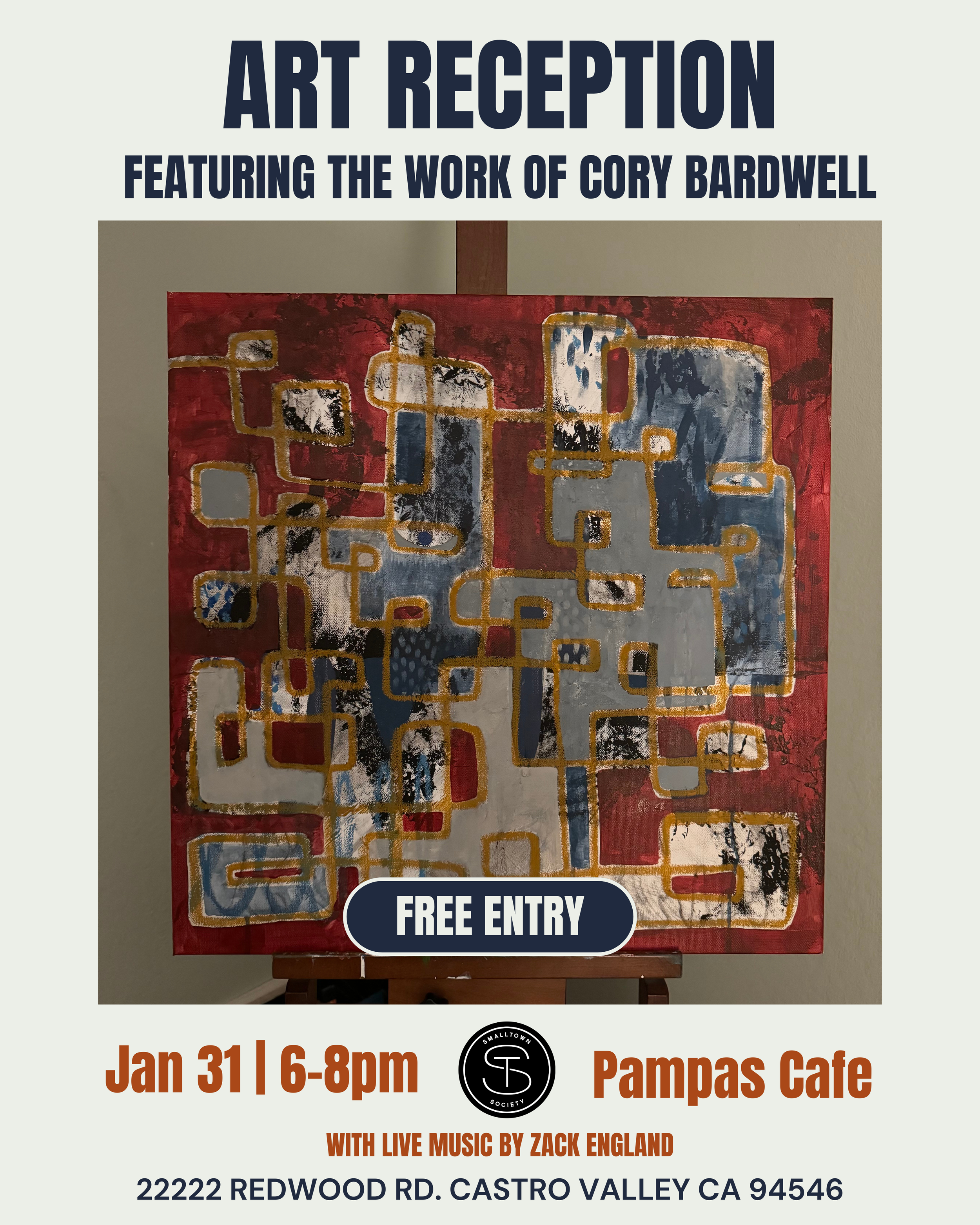 Art Reception Featuring the Work of Cory Bardwell