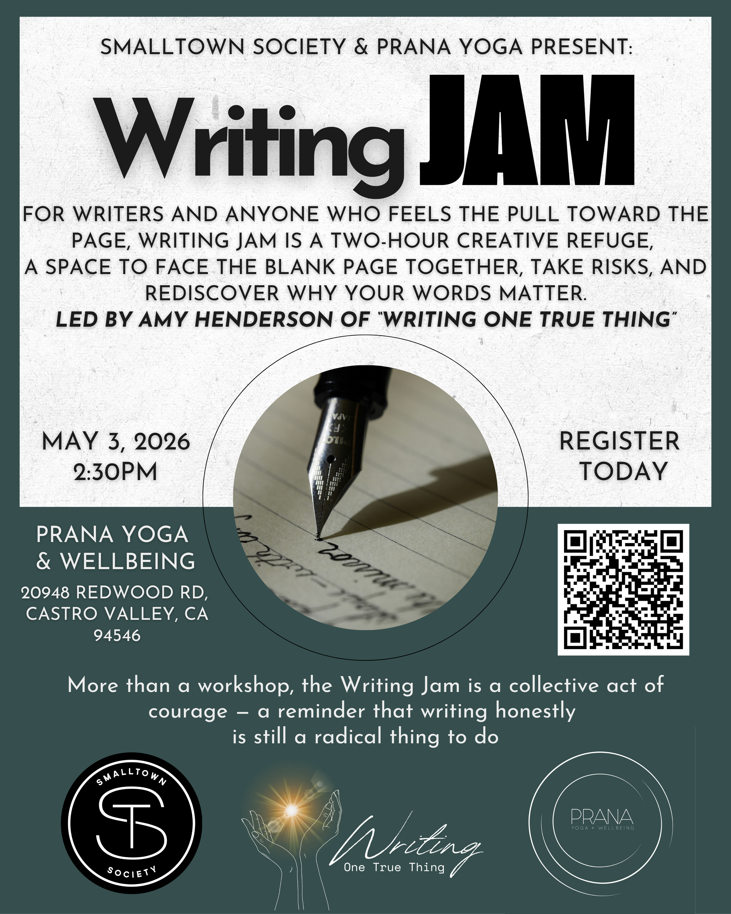 A Special Collab: Smalltown's Writing JAM