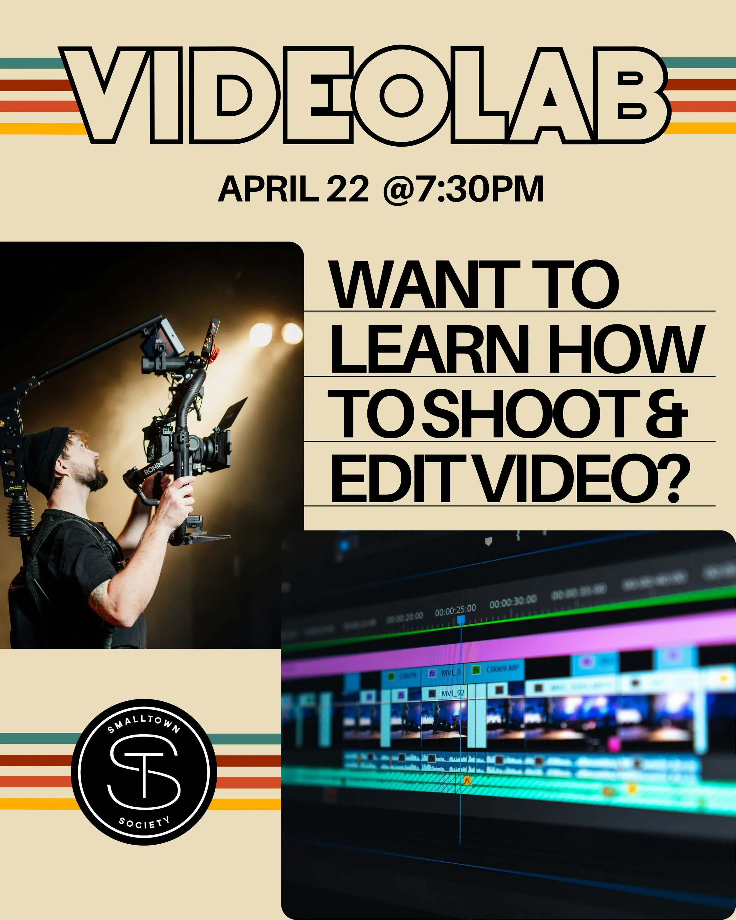 Video LAB: learn the basics of video editing and production