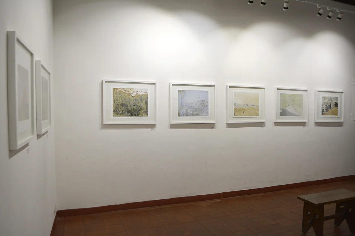 Talking with Walls, exhibition view. Kashi Art Gallery, Kerala, India, 2015