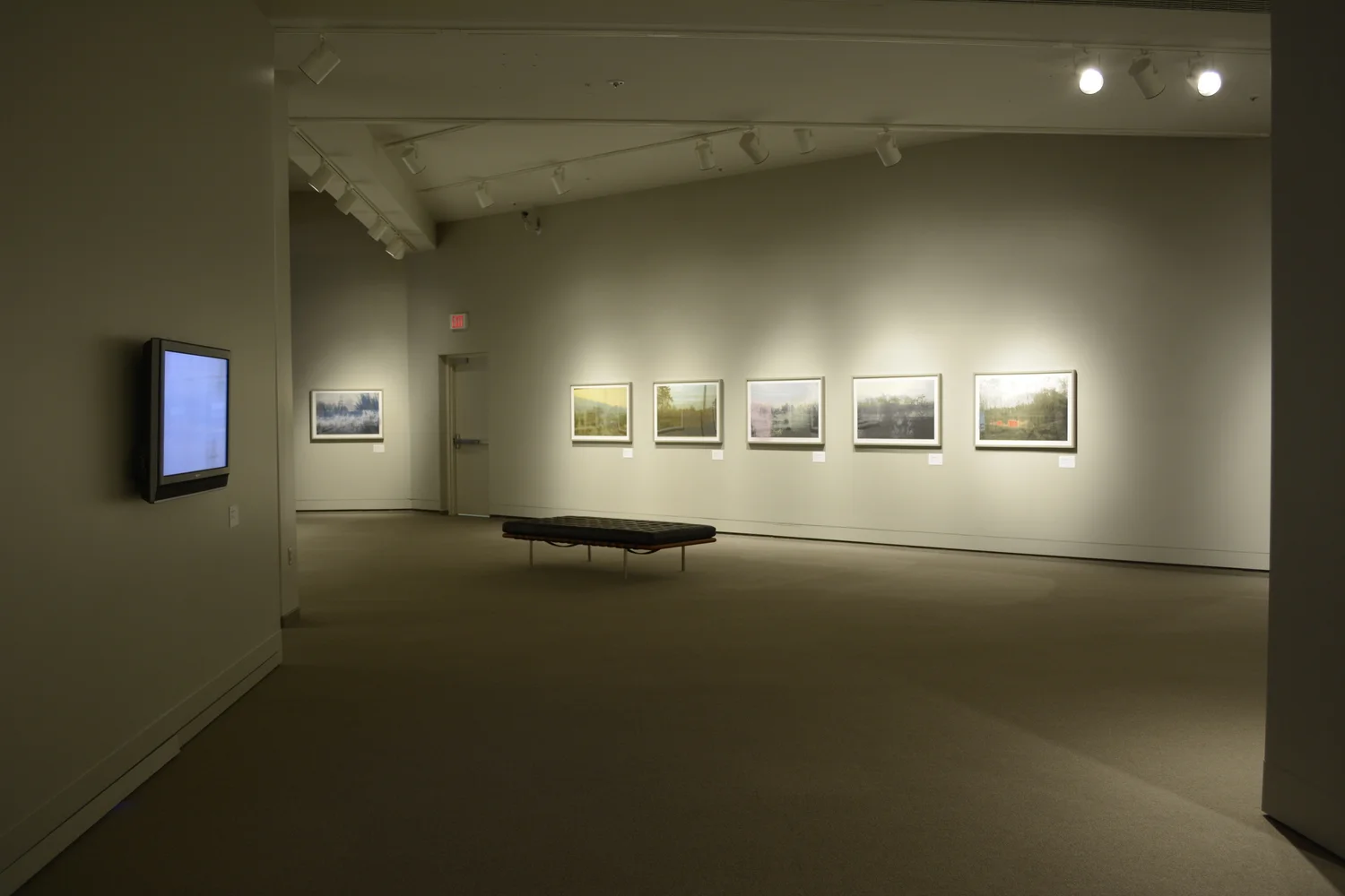 Pensive Space, exhibition view. Moose Jaw Museum andArt Gallery, SK, Canada, 2014