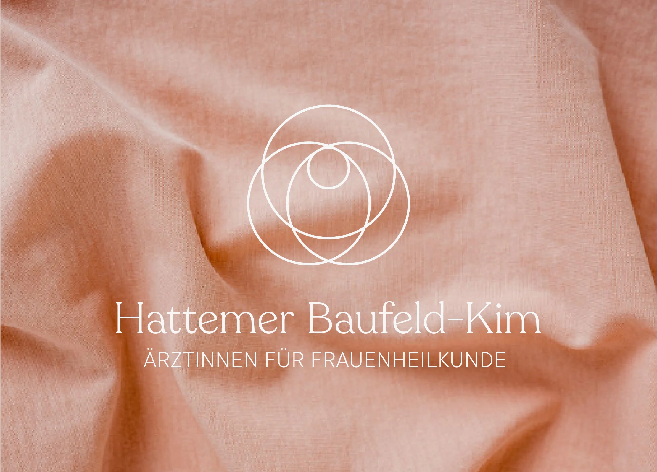 Identity, collateral & website for gynaecologists Hattemer Baufeld-Kim